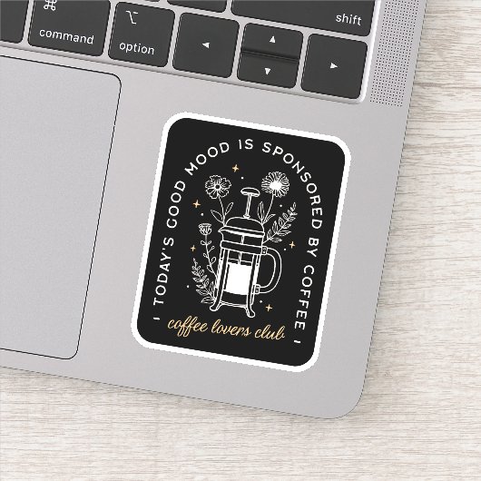 コーヒー愛好家クラブおもしろい引用文 シール (詳細)