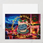 コーヒー愛好家クリスマスカード#13 シーズンカード (正面/裏面)