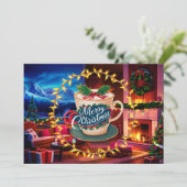 コーヒー愛好家クリスマスカード#13 シーズンカード (スタンド正面)