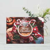 コーヒー愛好家クリスマスカード#14 シーズンカード (スタンド正面)