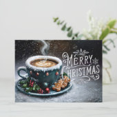 コーヒー愛好家クリスマスカード#19 シーズンカード (スタンド正面)