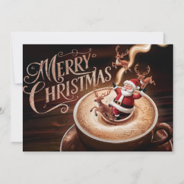 コーヒー愛好家クリスマスカード#2 シーズンカード