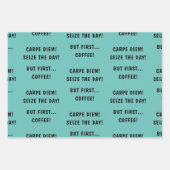 コーヒー愛好家セット ラッピングペーパーシート (正面2)