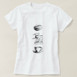 コーヒー愛好家セット Tシャツ