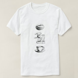 コーヒー愛好家セット Tシャツ