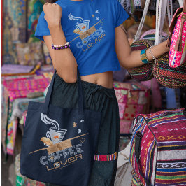 コーヒー愛好家デザイン トートバッグ