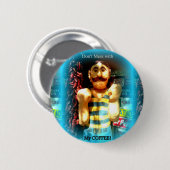 コーヒー愛好家ボタン 缶バッジ (正面&裏面)