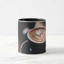 コーヒー愛好家マグカップ - くつろぎの朝のコーヒーカップデザイン