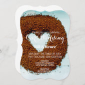 コーヒー愛好家ユナイト! 招待状 (正面/裏面)