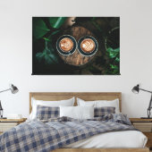コーヒー愛好家60x40ウォールアートギフト素晴らしアイディア キャンバスプリント (インサイチュ (寝室))