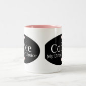 コーヒー愛好家 ツートーンマグカップ (中央)