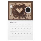 コーヒー愛好家 2026年 カレンダー (2月 2027)