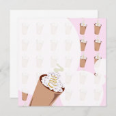 コーヒー愛文房具 ノートカード (正面/裏面)