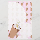 コーヒー愛文房具 便箋 (正面)