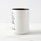 コーヒー愛飲家のためのツートーンモードマグ ツートーンマグカップ (中央)