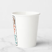 コーヒー愛飲家のためのペーパーカップ コーヒーギフトのアイデア 紙コップ (左)