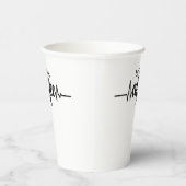 コーヒー愛飲家のための「But First Coffee」ペーパカップ 紙コップ (右)
