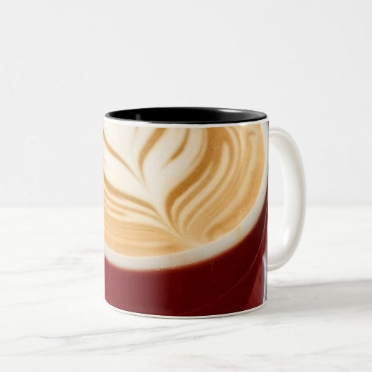 コーヒー愛飲者へのギフト ツートーンマグカップ (正面右)