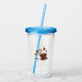 コーヒー愛 アクリルタンブラー (裏面)