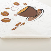 コーヒー愛 シェルパブランケット (3/4)