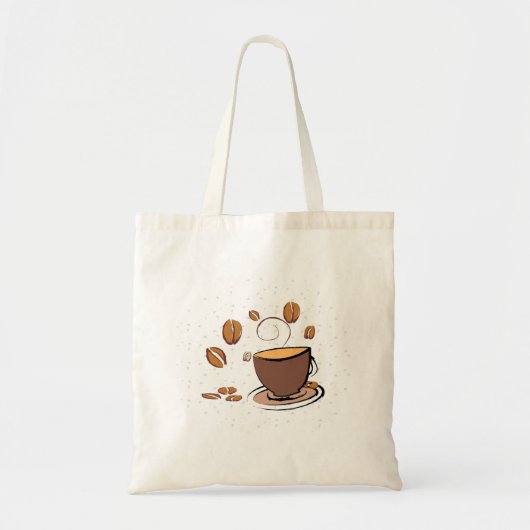 コーヒー愛 トートバッグ (正面)