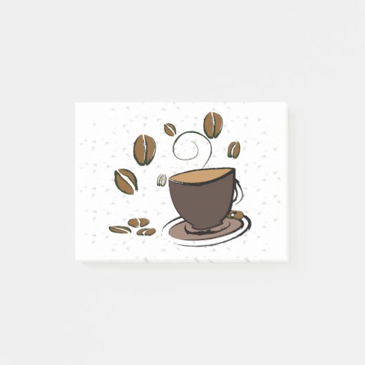 コーヒー愛 ポストイット (正面)