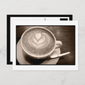 コーヒー愛 ポストカード (正面/裏面)