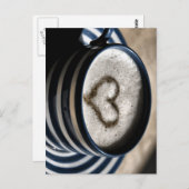 コーヒー愛 ポストカード (正面/裏面)