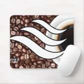 コーヒー愛 マウスパッド (マウス)