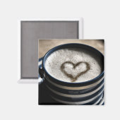 コーヒー愛 マグネット (正面/裏面)