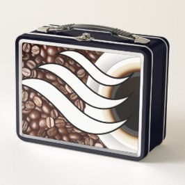 コーヒー愛 メタルランチボックス