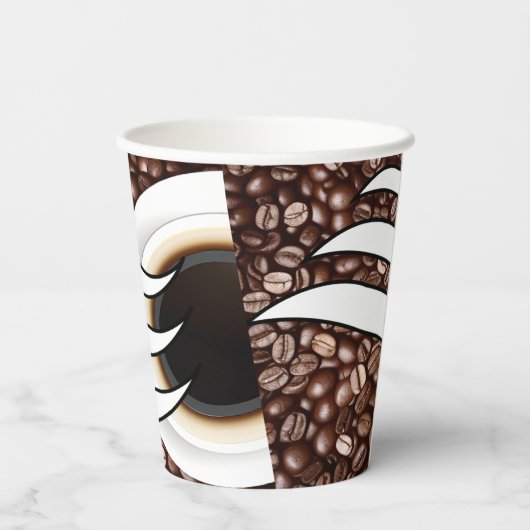 コーヒー愛 紙コップ (裏面)