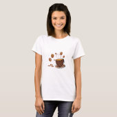 コーヒー愛 Tシャツ (正面フル)
