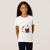 コーヒー愛 Tシャツ (正面フル)