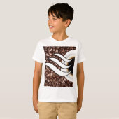 コーヒー愛 Tシャツ (正面フル)