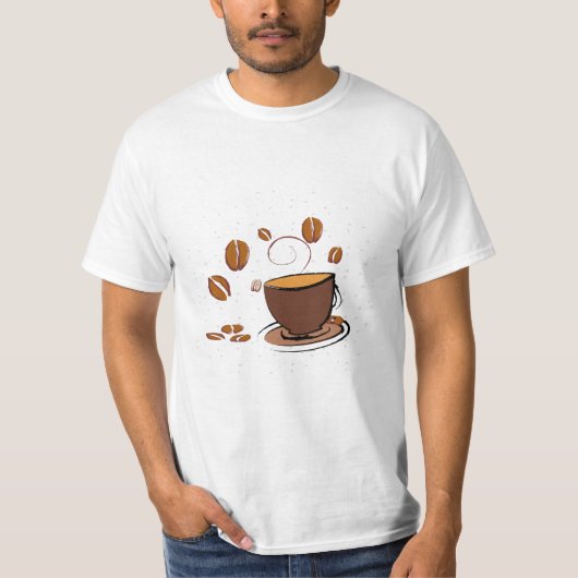 コーヒー愛 Tシャツ (正面)