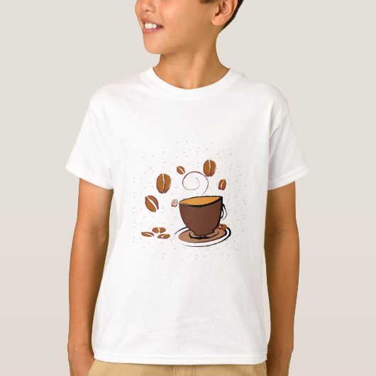 コーヒー愛 Tシャツ (正面)