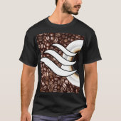 コーヒー愛 Tシャツ (正面)