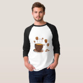 コーヒー愛 Tシャツ (正面フル)