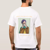 コーヒー愛 Tシャツ (裏面)