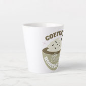 コーヒー戻るホームスクーリングスモール カフェラテマグ (正面)