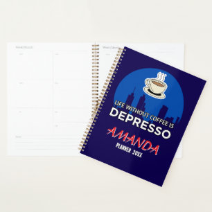 コーヒー抜きの人生なんて憂鬱 コーヒー好き プランナー手帳