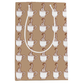 コーヒー抱き枕 ミディアムペーパーバッグ