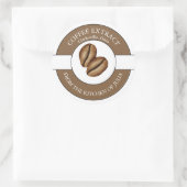 コーヒー抽出ラベル ラウンドシール (バッグ)