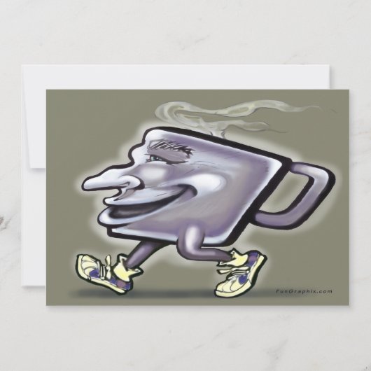 コーヒー招待状 招待状 (正面)