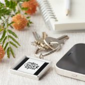 コーヒー教え、繰り返し キーホルダー (側面)