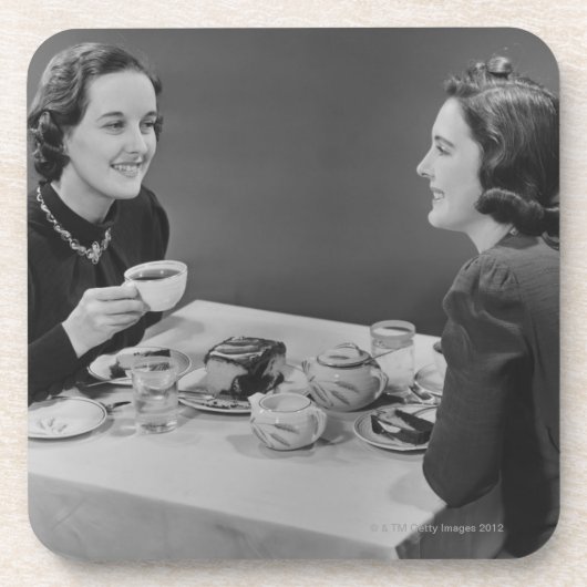 コーヒー日付 コースター (正面)