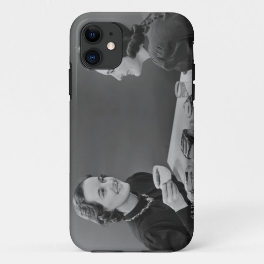 コーヒー日付 Case-Mate iPhoneケース (裏面)