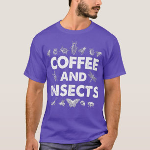 コーヒー昆虫コーヒーバグ愛好家Entomologist Tシャツ