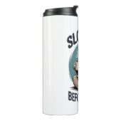 コーヒー昇華の前にスロザー タンブラー (回転左)